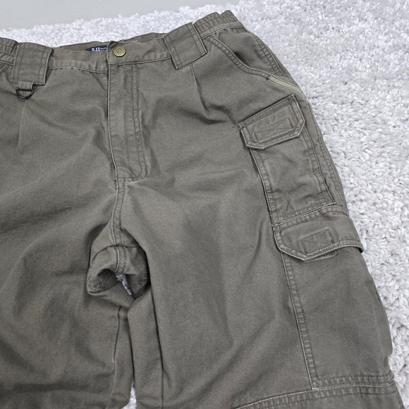 Vintage 5.11 Tactical Cargo Pants Mens 30x34‎ (Fits 29x32) Green Utility READ - Picture 3 of 12